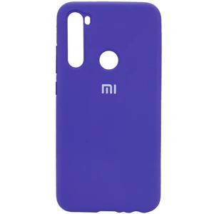 Цвет: Фиолетовый - Чехол Silicone Case Full Protective Purple для Xiaomi Redmi Note 8, Xiaomi Redmi Note 8 2021