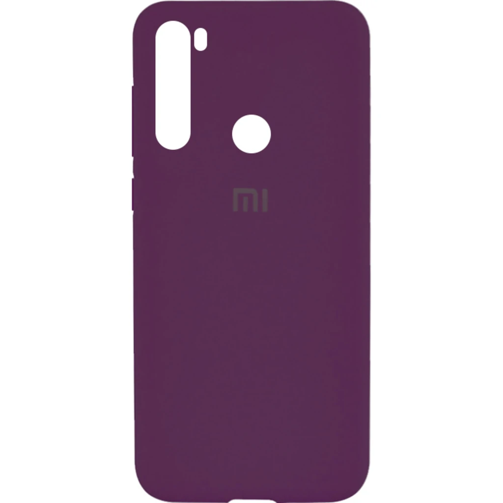 Чохол Silicone Case Full Protective Grape для Xiaomi Redmi Note 8T