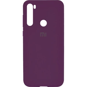 Цвет: Фиолетовый - Чехол Silicone Case Full Protective Grape для Xiaomi Redmi Note 8T