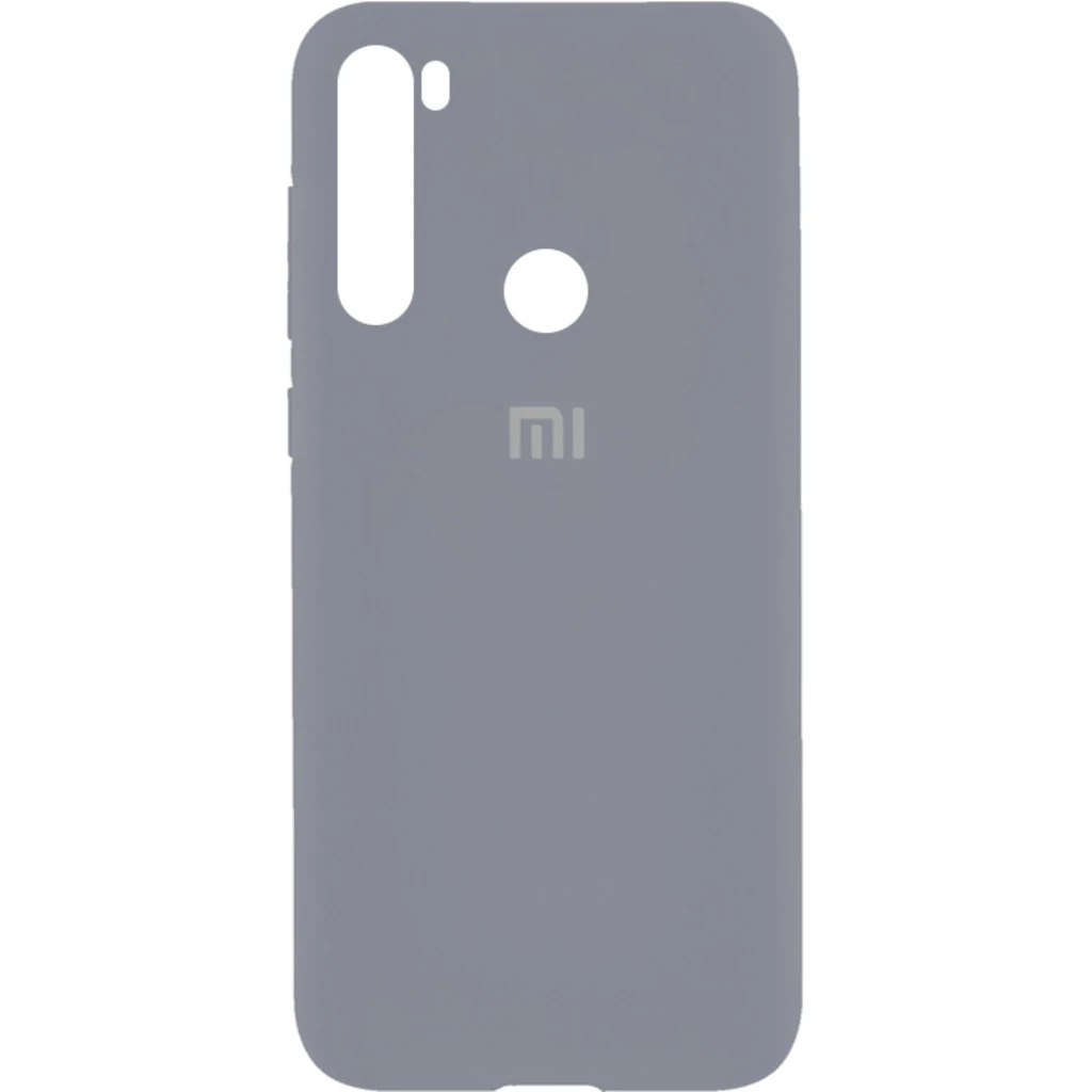 Чехол Silicone Case Full Protective Lavender Gray для Xiaomi Redmi Note 8T