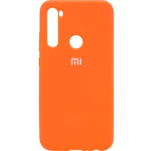 Цвет: Оранжевый - Чехол Silicone Case Full Protective Orange для Xiaomi Redmi Note 8T