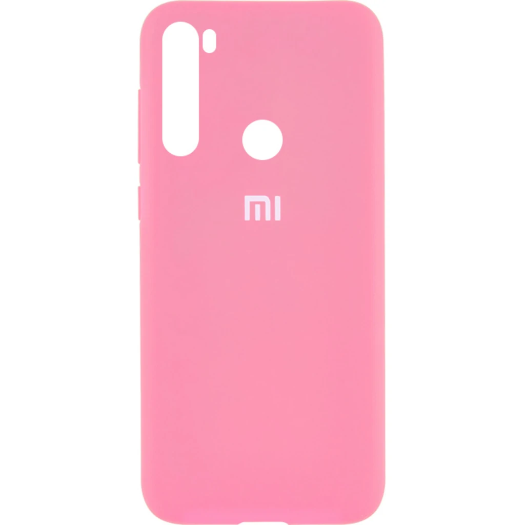 Чохол Silicone Case Full Protective Pink для Xiaomi Redmi Note 8T