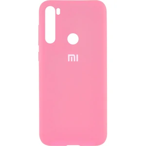 Цвет: Розовый - Чехол Silicone Case Full Protective Pink для Xiaomi Redmi Note 8T