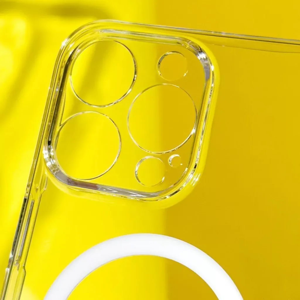Чохол TPU Baseus Crystal Magnetic Transparent для Apple iPhone 15 Pro