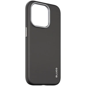 Цвет: Черный - Чехол Blueo Leather Case MagSafe для iPhone 15 Pro Black