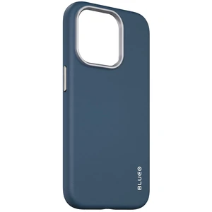 Чехол Blueo Leather Case MagSafe для iPhone 15 Pro Dark Blue