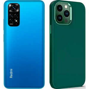 Чехол TPU Bonbon Metal Style Army Green для Xiaomi Redmi Note 11, Xiaomi Redmi Note 11S