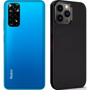 Чехол TPU Bonbon Metal Style Black для Xiaomi Redmi Note 11, Xiaomi Redmi Note 11S