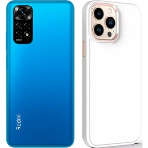 Чехол TPU Bonbon Metal Style White для Xiaomi Redmi Note 11, Xiaomi Redmi Note 11S