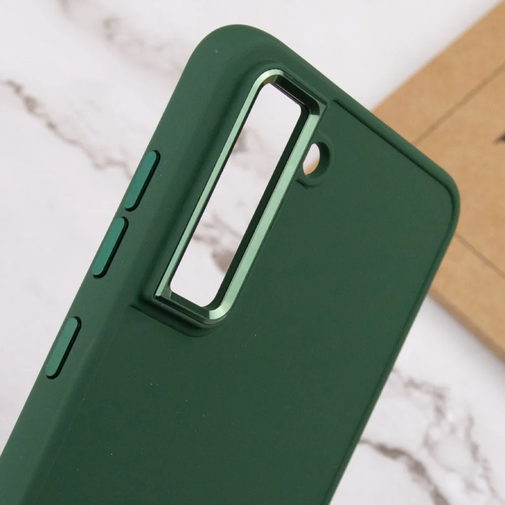Чехол TPU Bonbon Metal Style Army Green для Samsung Galaxy S23 Plus SM-S916