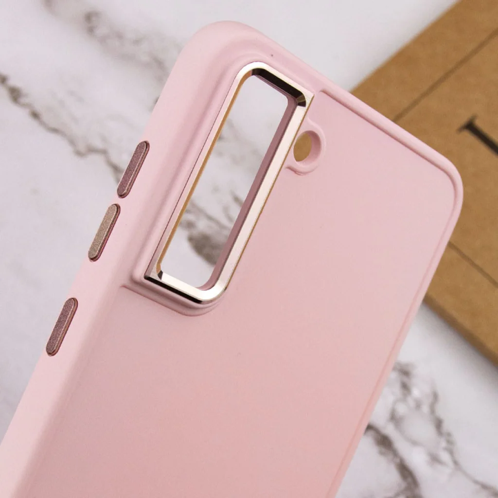 Чехол TPU Bonbon Metal Style Light Pink для Samsung Galaxy S23 Plus SM-S916