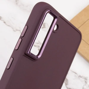 Чохол TPU Bonbon Metal Style Plum для Samsung Galaxy S23 Plus SM-S916