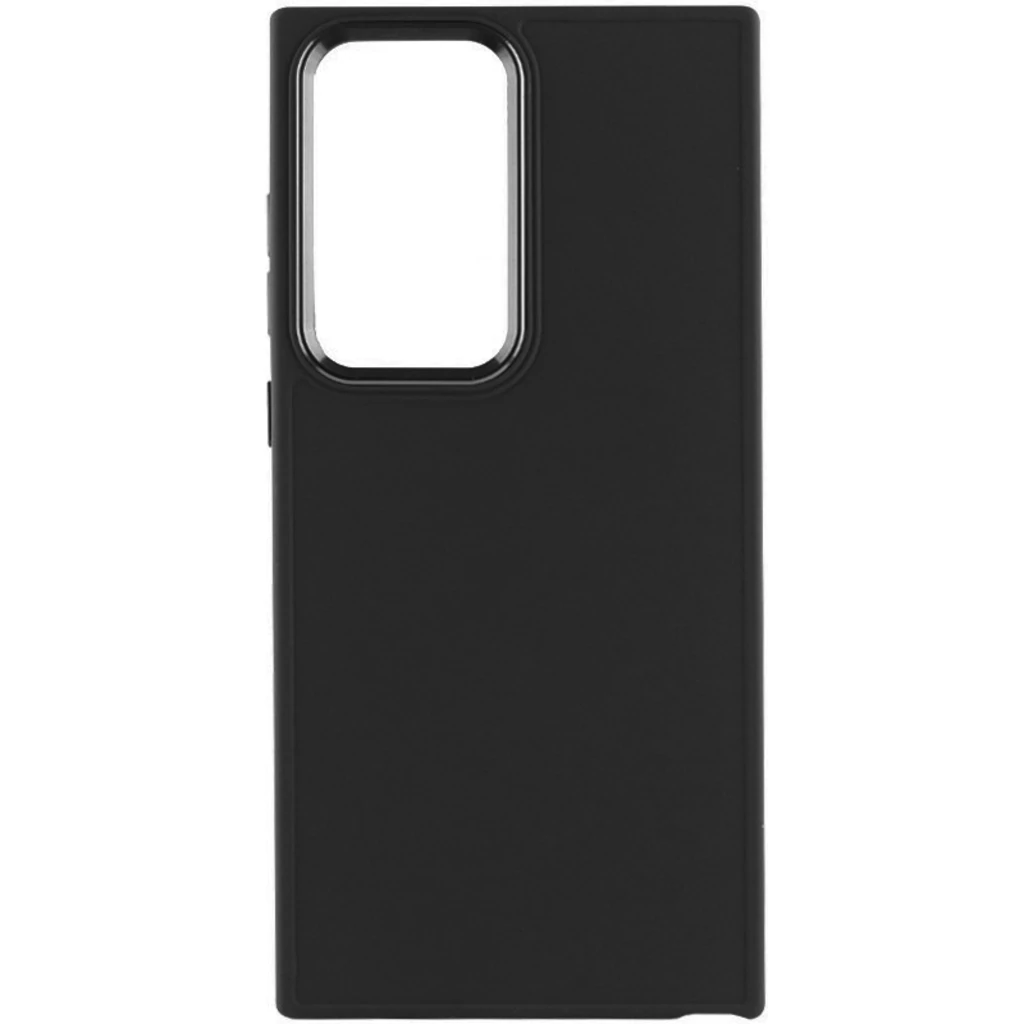 Чехол TPU Bonbon Metal Style Black для Samsung Galaxy S23 Ultra SM-S918