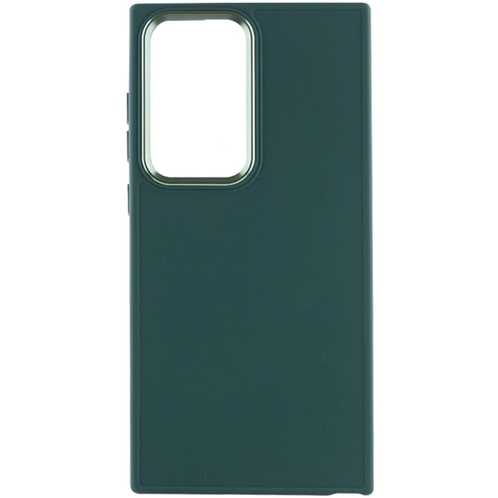 Чохол TPU Bonbon Metal Style Pine Green для Samsung Galaxy S23 Ultra SM-S918