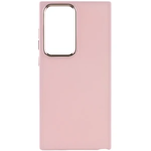 Чехол TPU Bonbon Metal Style Light Pink для Samsung Galaxy S23 Ultra SM-S918