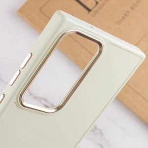 Чохол TPU Bonbon Metal Style White для Samsung Galaxy S23 Ultra SM-S918