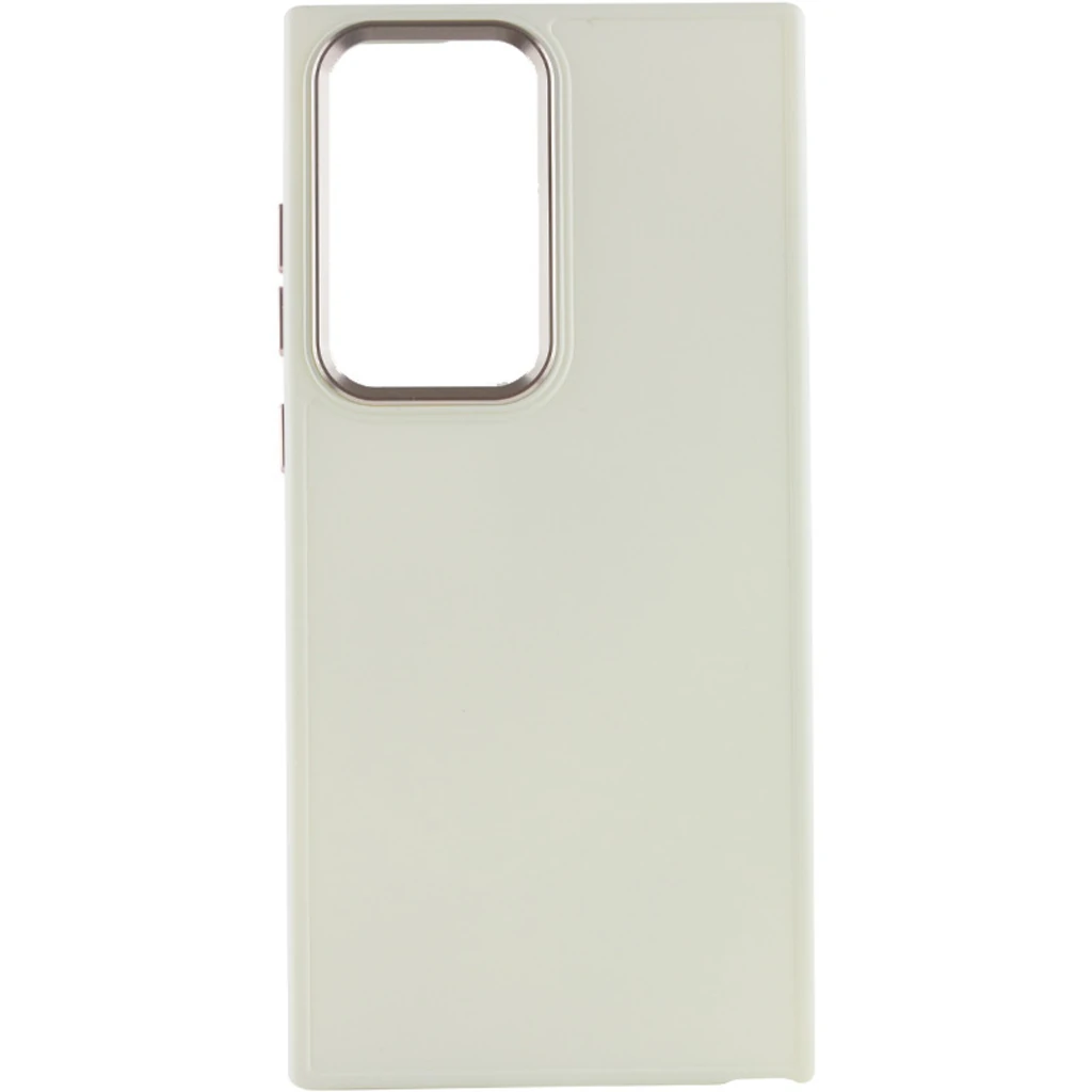 Чохол TPU Bonbon Metal Style White для Samsung Galaxy S23 Ultra SM-S918