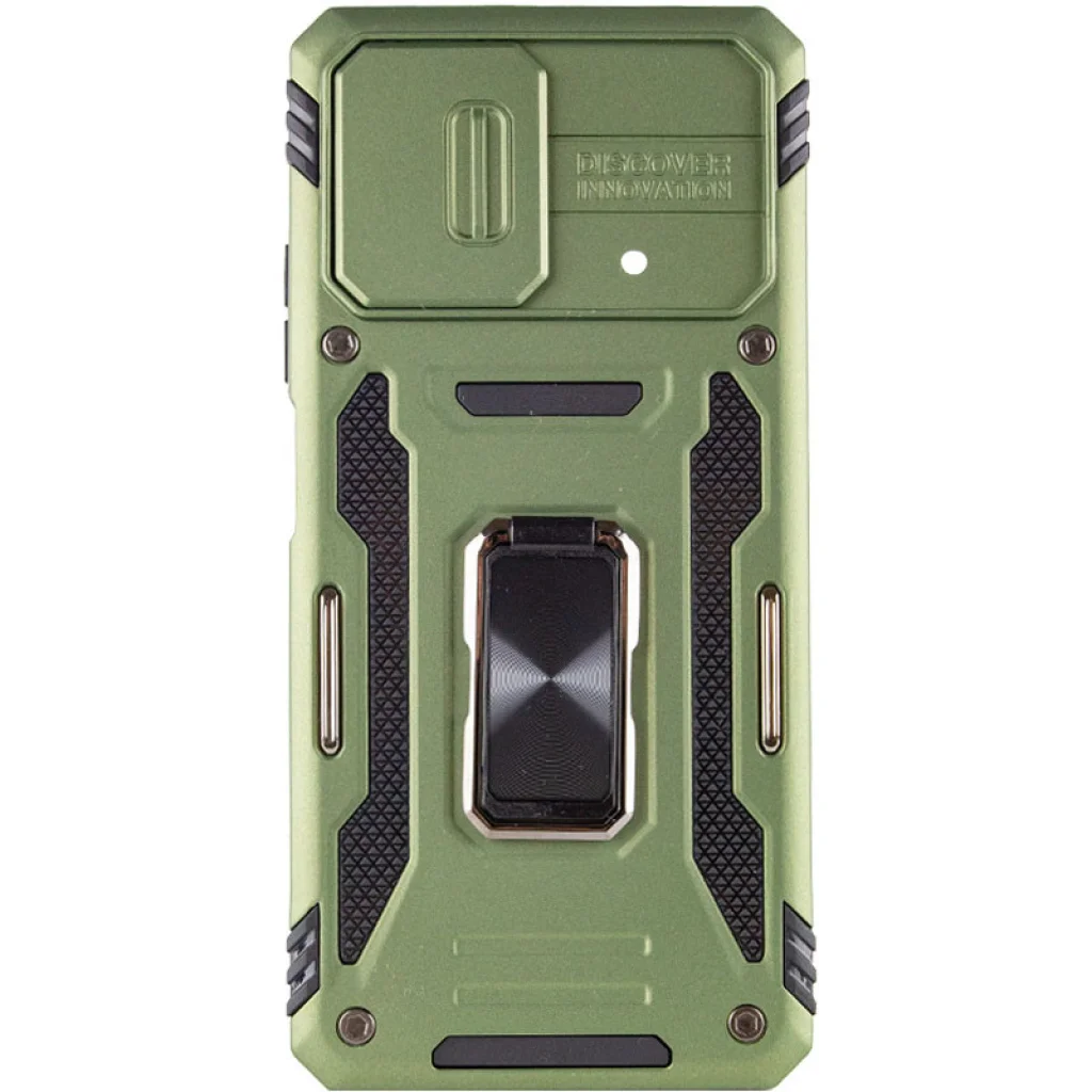 Чохол Camshield Army Ring Army Green для Poco X5 Pro 5G, Xiaomi Redmi Note 12 Pro 5G