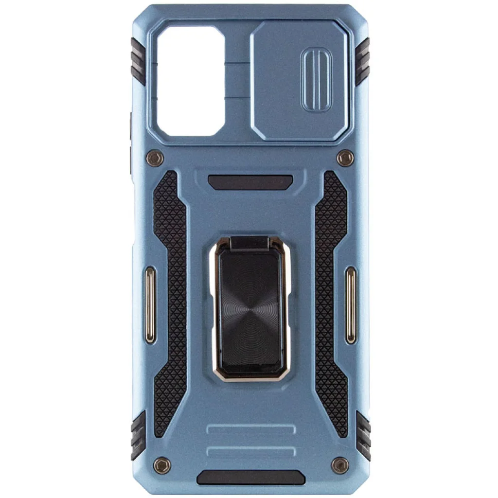Чехол Camshield Army Ring Light Blue для Poco X5 Pro 5G, Xiaomi Redmi Note 12 Pro 5G