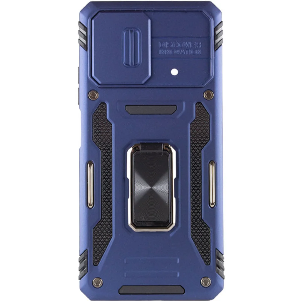 Чохол Camshield Army Ring Navy для Poco X5 Pro 5G, Xiaomi Redmi Note 12 Pro 5G