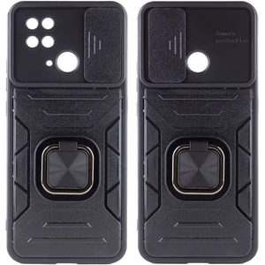 Чехол TPU+PC Camshield Flash Ring Black для Xiaomi Redmi 10C