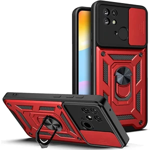 Чохол Camshield Serge Ring for Magnet Red для Poco C40