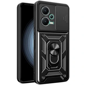 Колір: Чорний - Чохол Camshield Serge Ring for Magnet Black для Poco X5 5G, Xiaomi Redmi Note 12 5G