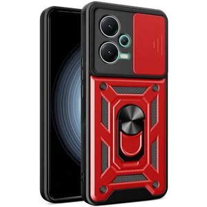 Чохол Camshield Serge Ring for Magnet Red для Poco X5 5G, Xiaomi Redmi Note 12 5G