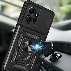 Чехол Camshield Serge Ring for Magnet Black для Xiaomi Redmi Note 12 4G