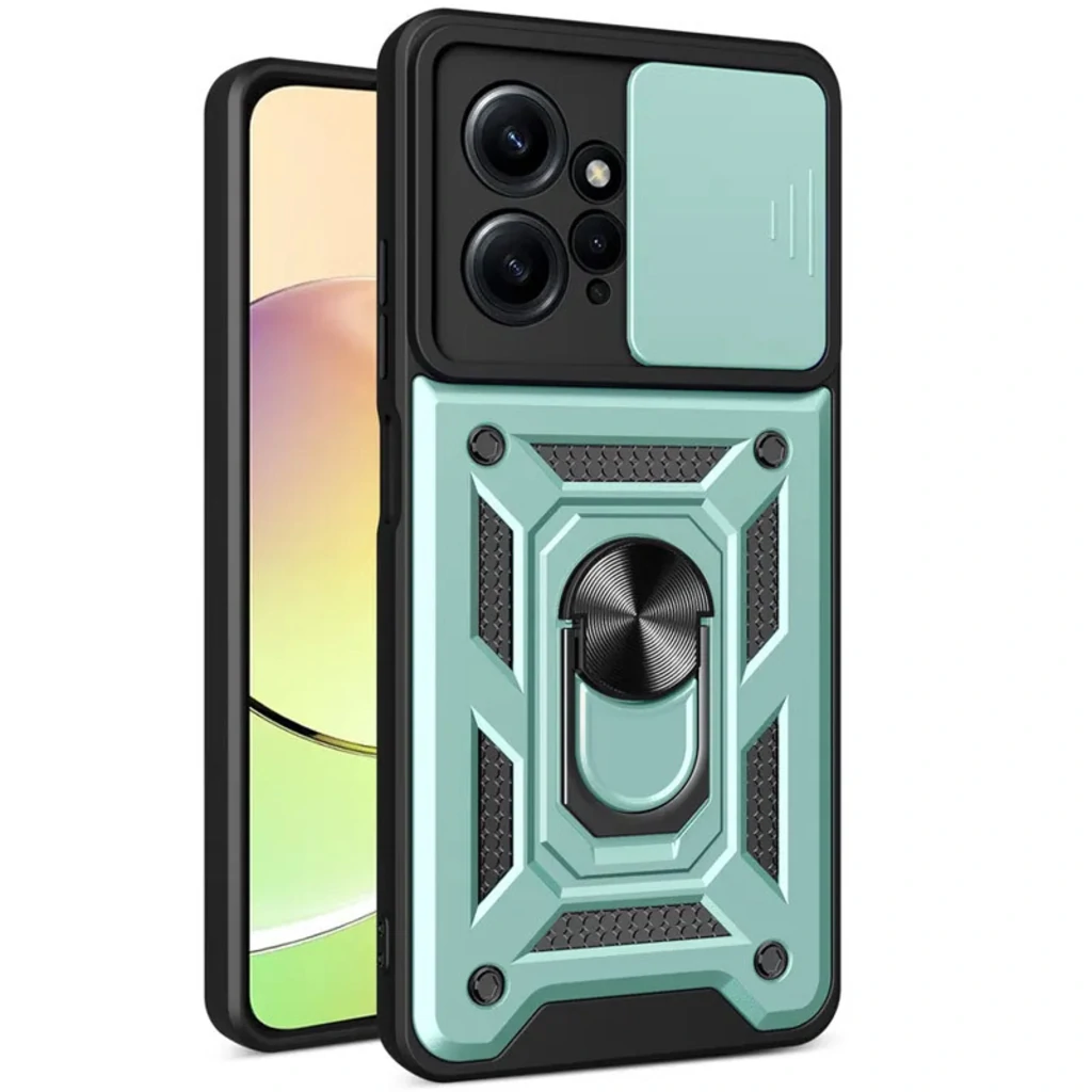 Чохол Camshield Serge Ring for Magnet Green для Xiaomi Redmi Note 12 4G