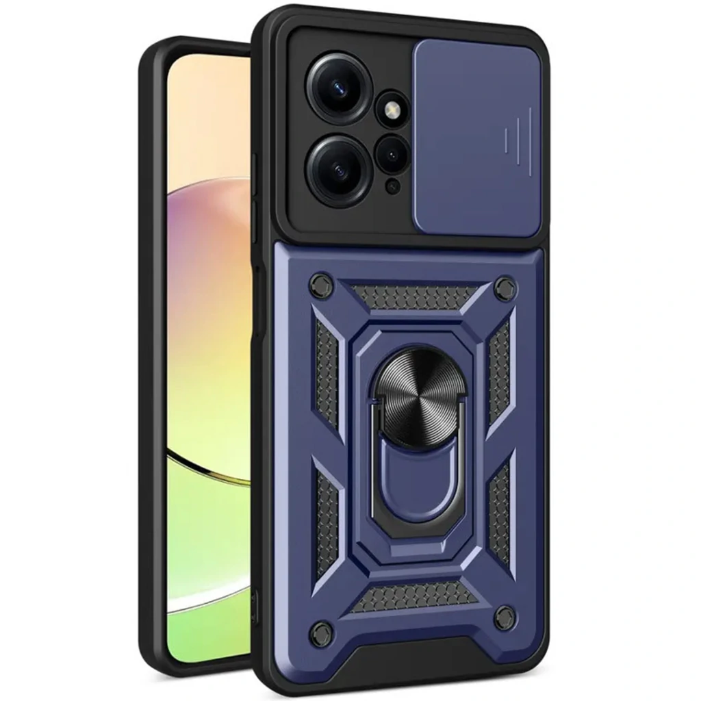 Чохол Camshield Serge Ring for Magnet Blue для Xiaomi Redmi Note 12 4G