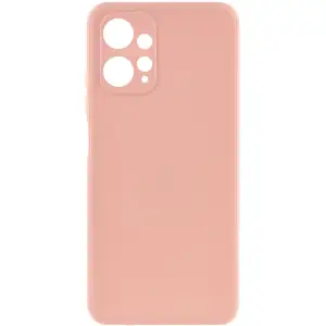 Колір: Рожевий - Чохол Xiaomi Redmi Note 12 4G Silicone Case Candy Full Camera Pink Sand