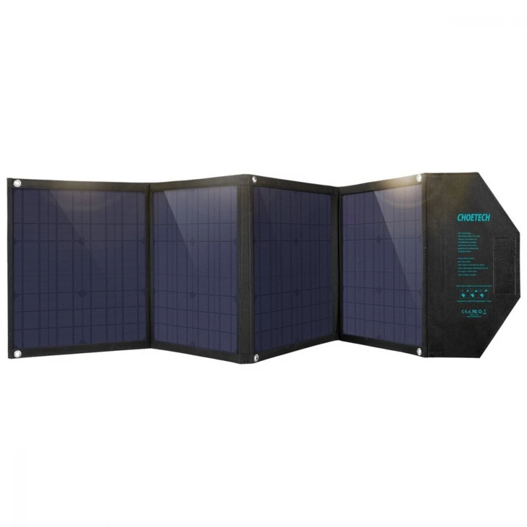 Портативная солнечная зарядная станция Choetech Solar Panel 80 Watt (SC007)