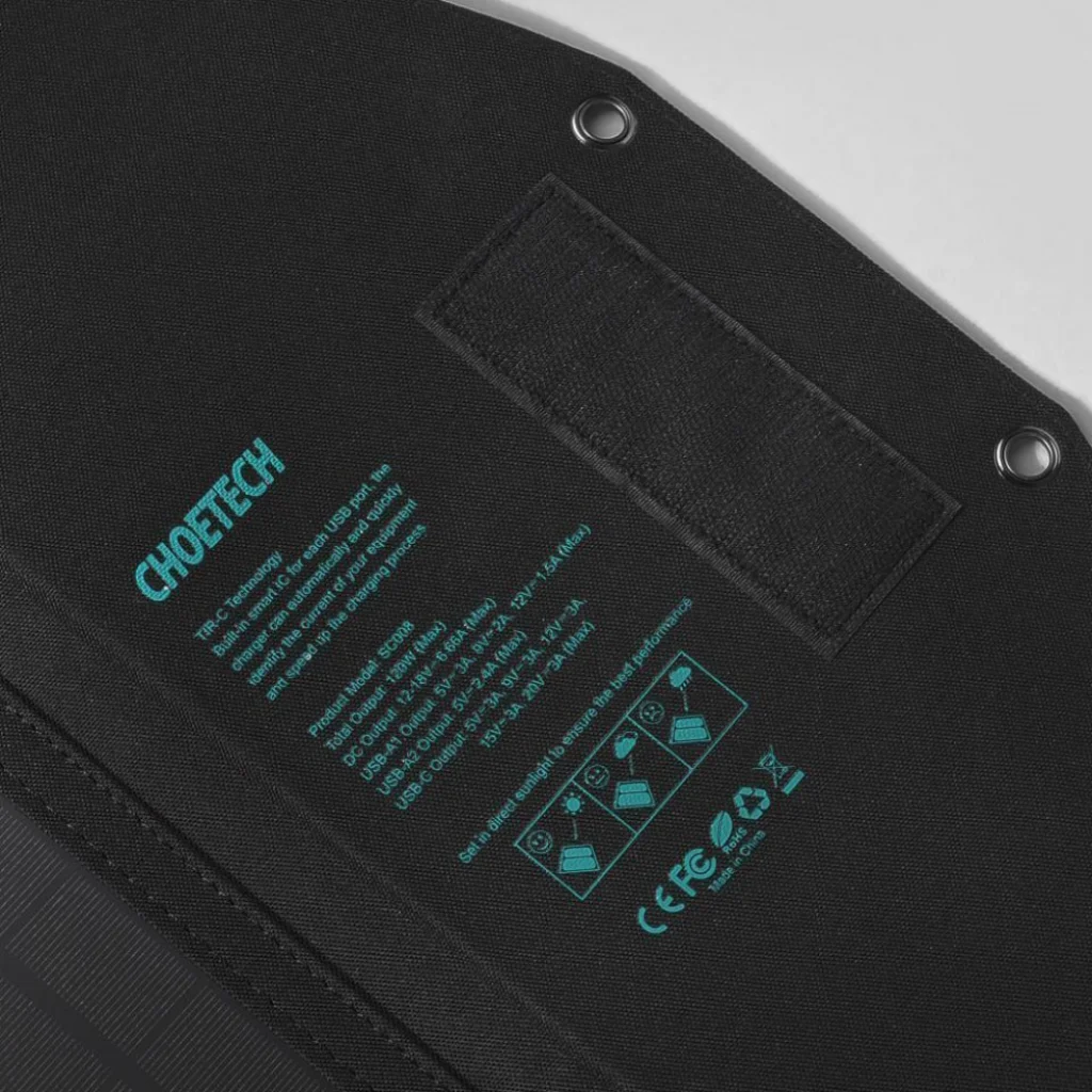Портативная солнечная зарядная станция Choetech Solar Panel 80 Watt (SC007)
