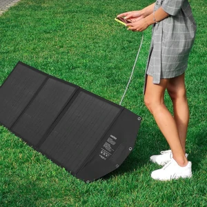 Портативная солнечная зарядная станция Choetech Solar Panel 80 Watt (SC007)