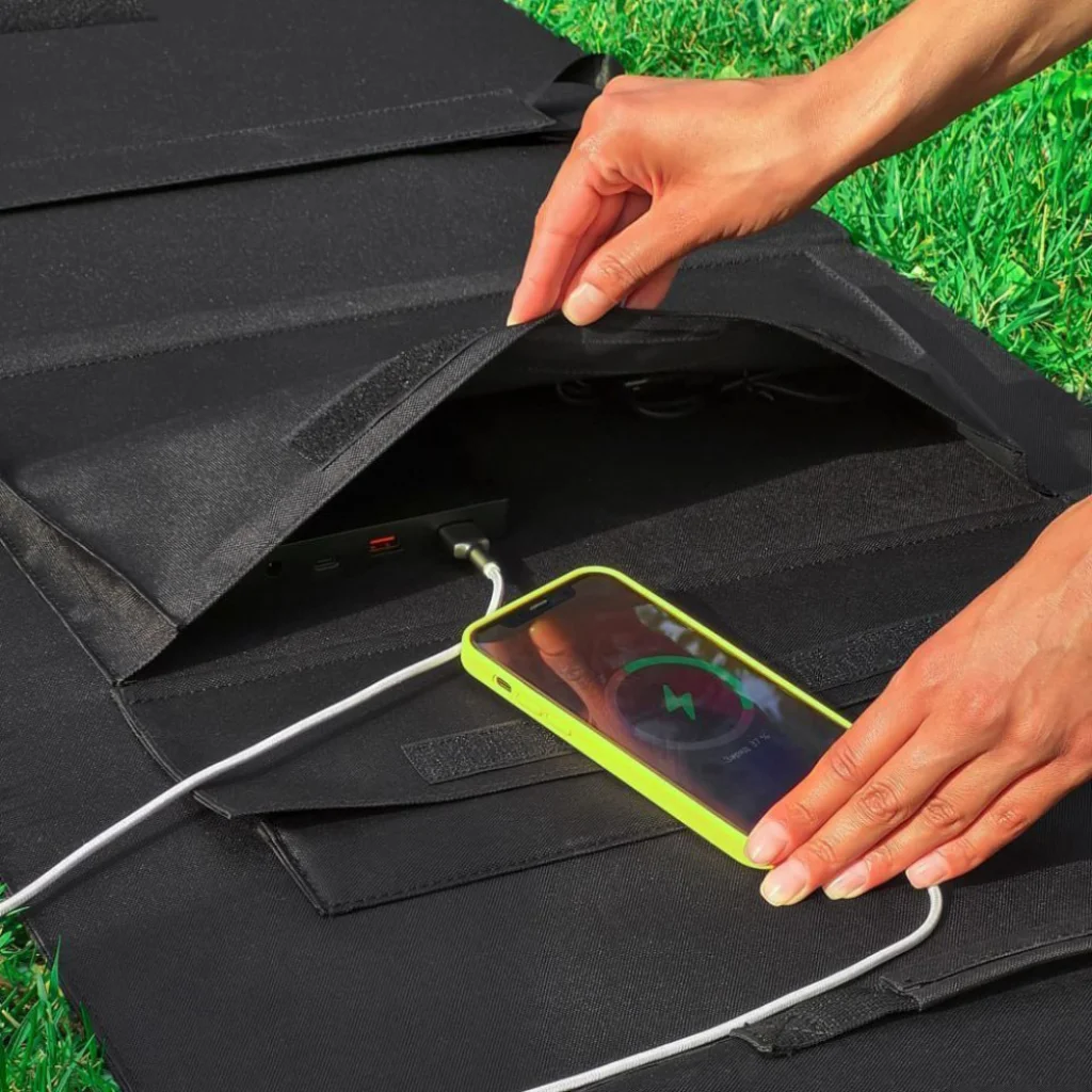 Портативная солнечная зарядная станция Choetech Solar Panel 80 Watt (SC007)
