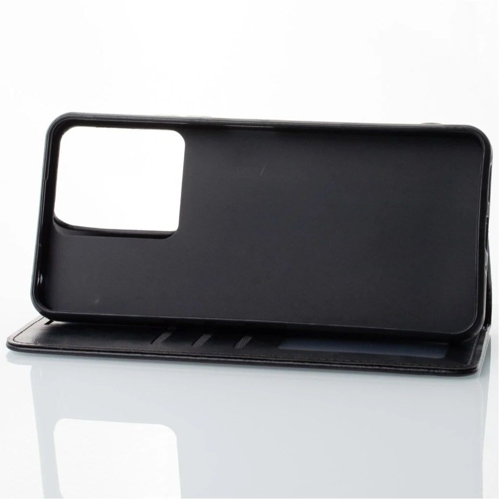 Чехол DC Elegant PU Case Black для Xiaomi Redmi 14C