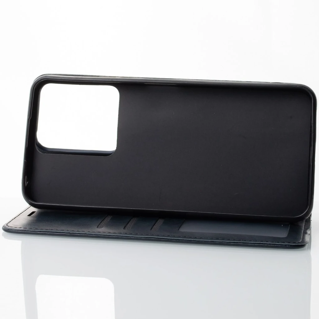 Чехол DC Elegant PU Case Dark Blue для Xiaomi Redmi 14C