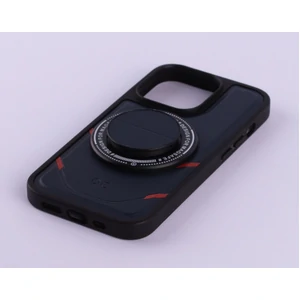 Чохол DC MagSafe Leather Edition + MagSafe PopSocket для iPhone 14 Pro Dark Blue