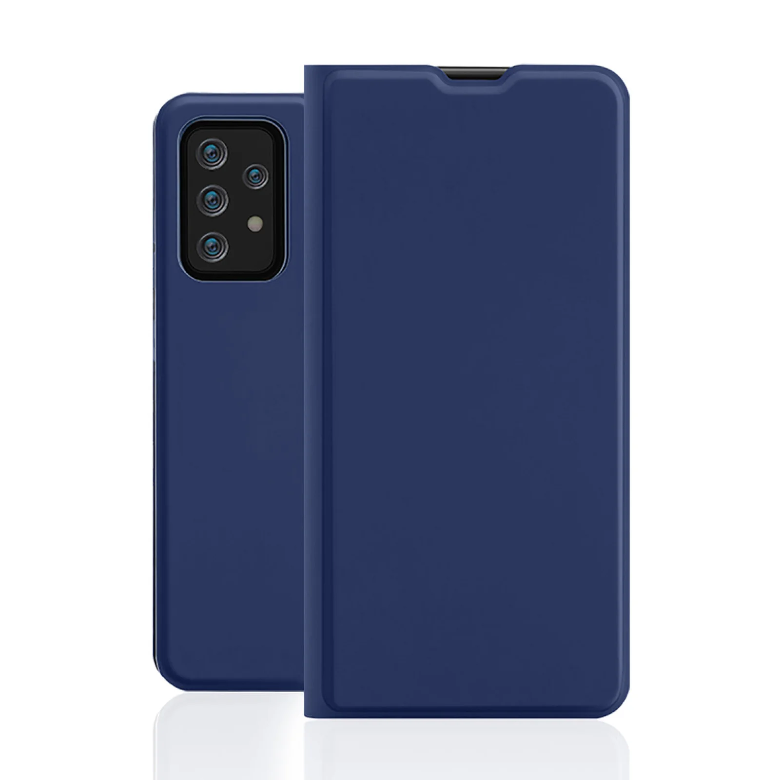 Чехол Elegant (PU) для Samsung Galaxy A35 5G SM-A356 Navy Blue