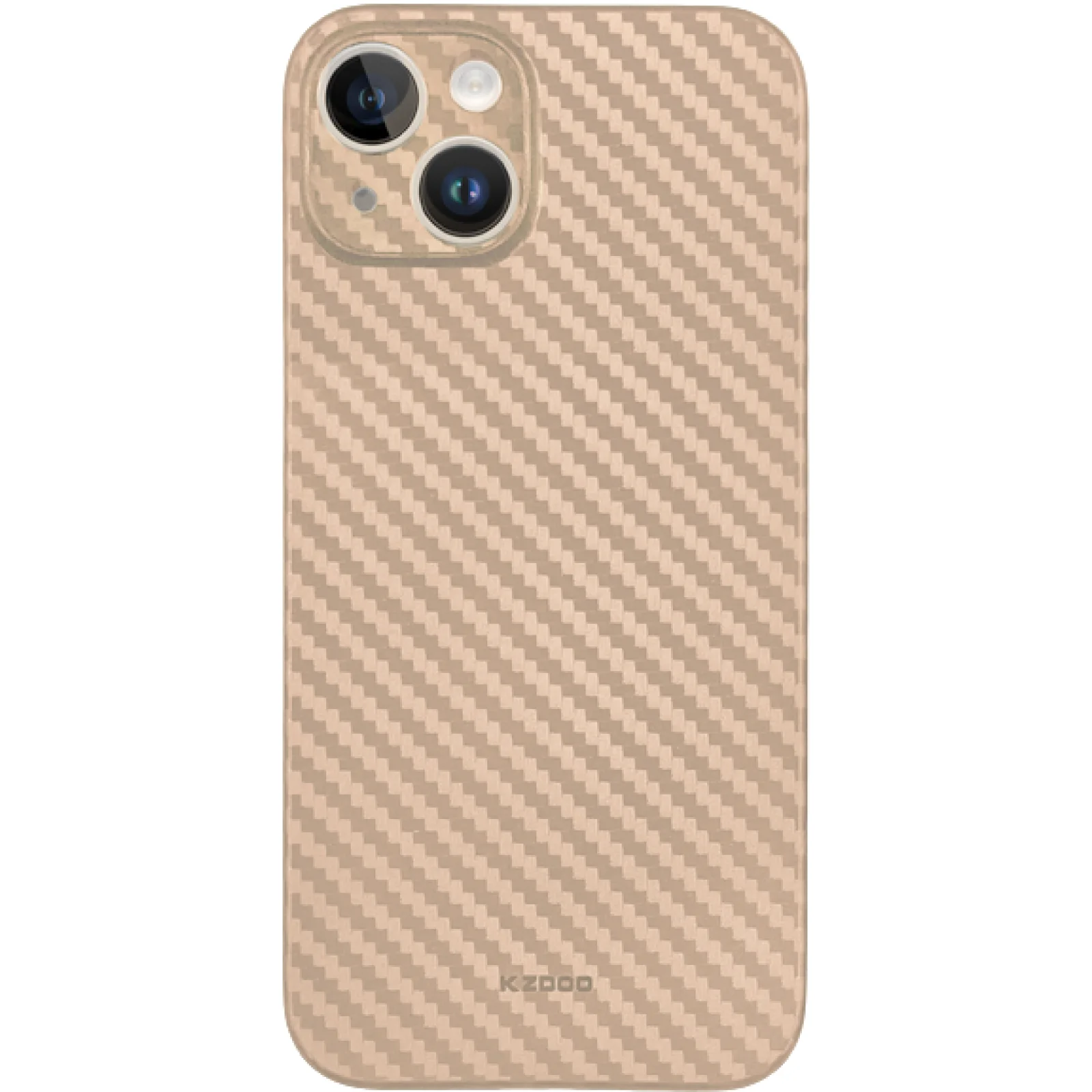 Чохол K-Doo Air Carbon UltraSlim 0.45mm Gold для iPhone 14