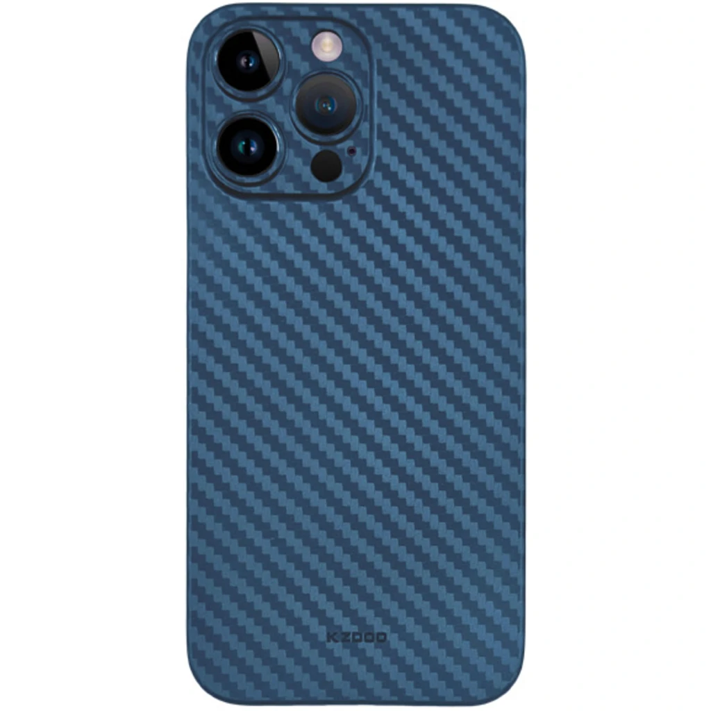 Чохол K-Doo Air Carbon UltraSlim 0.45mm Blue для iPhone 14 Pro Max