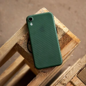 Чохол K-Doo Air Carbon UltraSlim 0.45mm Dark Green для iPhone XR