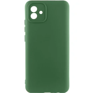 Чохол Silicone Cover Lakshmi Full Camera Dark Green для Samsung Galaxy A04 SM-A045