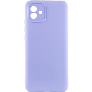 Колір: Фіолетовий - Чохол Silicone Cover Lakshmi Full Camera Dasheen для Samsung Galaxy A04 SM-A045