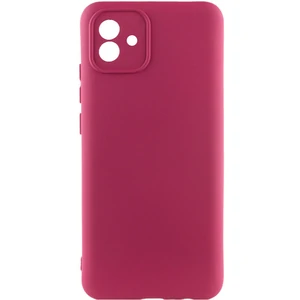Колір: Бордовий - Чохол Silicone Cover Lakshmi Full Camera Marsala для Samsung Galaxy A04 SM-A045