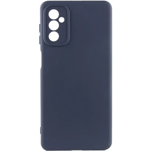 Колір: Синій - Чохол Silicone Cover Lakshmi Full Camera Midnight Blue для Samsung Galaxy A24 SM-A245