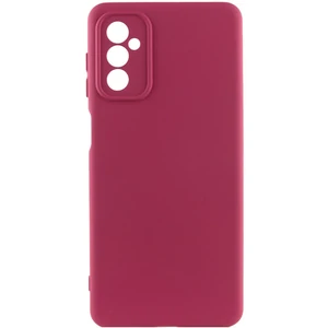 Колір: Бордовий - Чохол Silicone Cover Lakshmi Full Camera Plum для Samsung Galaxy A24 SM-A245