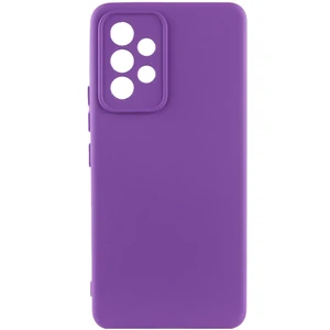 Колір: Фіолетовий - Чохол Silicone Cover Lakshmi Full Camera Purple для Samsung Galaxy A33 5G SM-A336