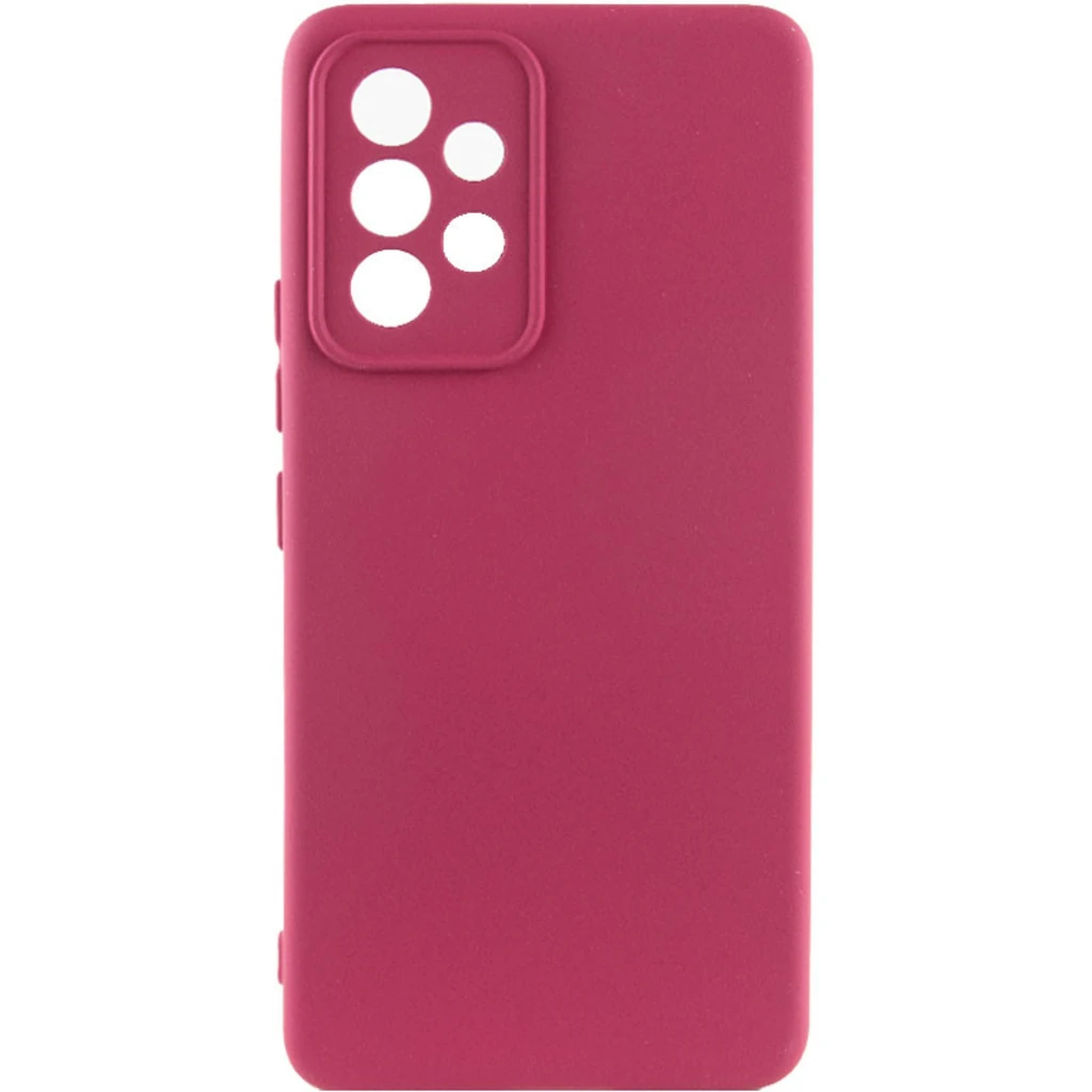 Чехол Silicone Cover Lakshmi Full Camera Marsala для Samsung Galaxy A52 SM-A525, Samsung Galaxy A52 5G SM-A526, Samsung Galaxy A52s SM-A528